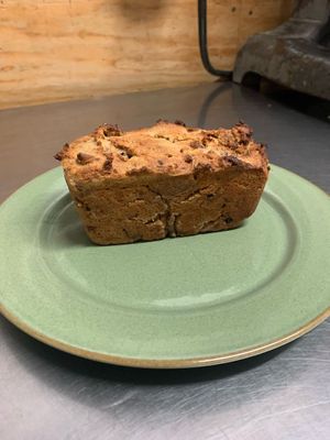 Banana Bread 
Dairy-Free and Gluten-Free (contains eggs) at Durango Natural Foods in Durango