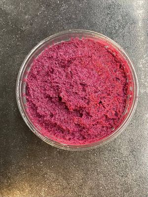 Beet Walnut Hummus
(Vegan/Gluten-Free) at Durango Natural Foods in Durango