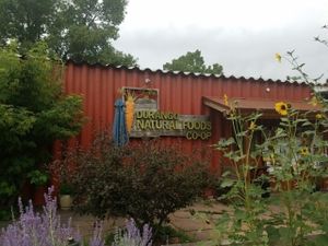 the sign at Durango Natural Foods in Durango