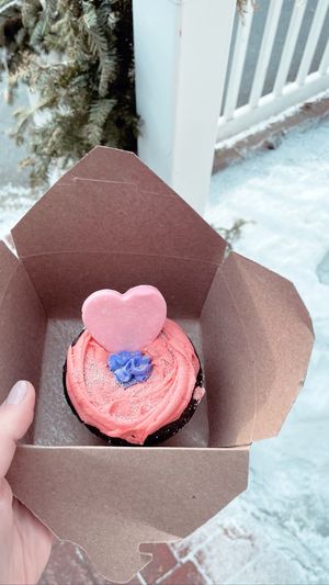   at Mon Vert Cafe in Woodstock