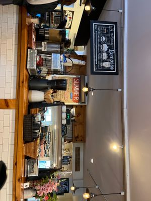   at Mon Vert Cafe in Woodstock