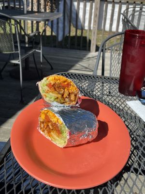 Chicken ranch burrito   at Fat Boy's Roadside Eats in Ooltewah