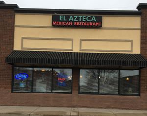Exterior April 2023 at El Azteca in Apple Valley