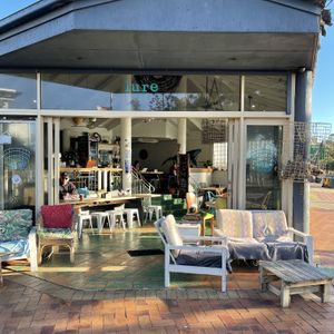 Restaurant entrance at Lure Living in Yeppoon