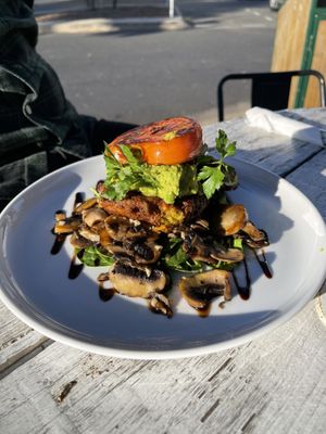 Vege Rosti Stack at Lure Living in Yeppoon