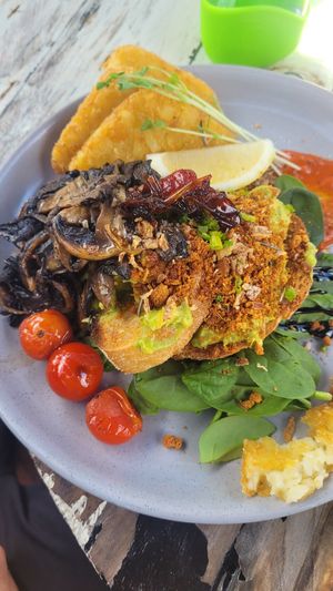 Smashed Avo (Veganised) at Lure Living in Yeppoon