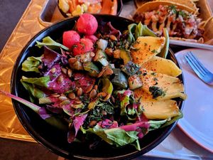Treehouse salad at Treehouse Taqueria in Ogunquit