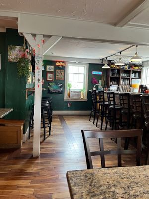 Interior dining area at Treehouse Taqueria in Ogunquit