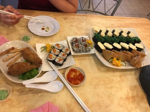 Sushi at Jiu Jiu Fu in Ipoh