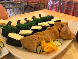 Sushi at Jiu Jiu Fu in Ipoh