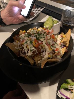 Nachos, large serve  at The Club Hotel in Bundaberg