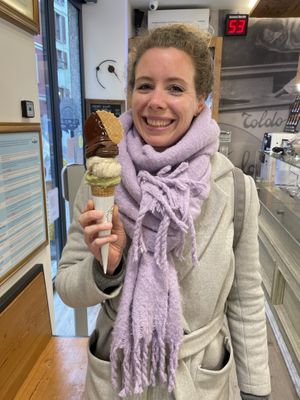 😍  at Toldo Gelateria in Lecco