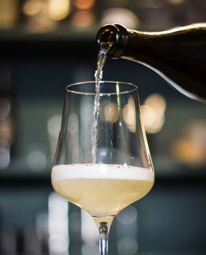 natural wines at Dede's in Lisbon