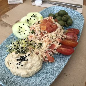 Tabulé at Dorothy's Veggie Bistro in La Cueva