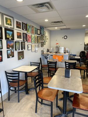 Indoors at No Cow Bakery in Castle Rock