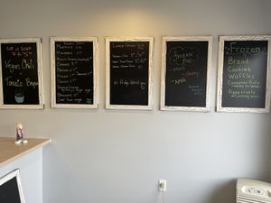Menu at No Cow Bakery in Castle Rock