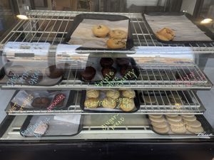 Cakes and muffins at No Cow Bakery in Castle Rock