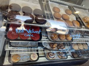Some of their options  at No Cow Bakery in Castle Rock