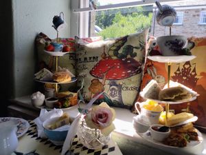 at Mad Hatters Tea Rooms in Bodmin