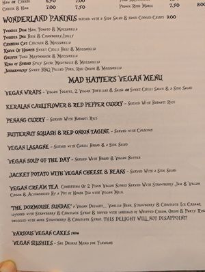  at Mad Hatters Tea Rooms in Bodmin