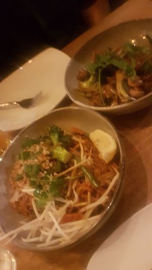 Mains at Paccata Thai Kitchen in North London