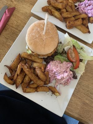 Sweet potato black bean burger   at The Coore Arms in Northallerton