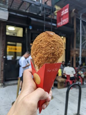 pretty but quite tasteless at Whipped Urban Dessert Lab in New York City