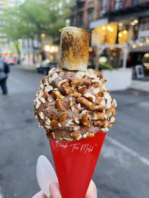 Build your own ice cream   at Whipped Urban Dessert Lab in New York City