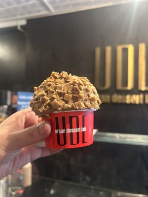Coffee waffle crunch at Whipped Urban Dessert Lab in New York City