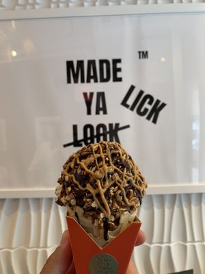 Chocolate peanut butter pretzel amazingness  at Whipped Urban Dessert Lab in New York City