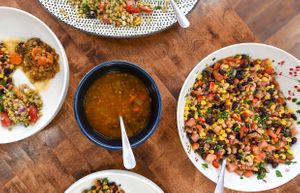 Plant-based meals from every angle 🌱 Fresh ingredients, bold flavors, and meals that make eating healthy feel easy. at Local Beet in Yakima