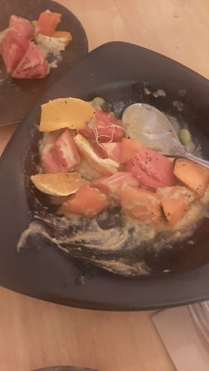 Not a salad at Lolín Cafe in Badalona