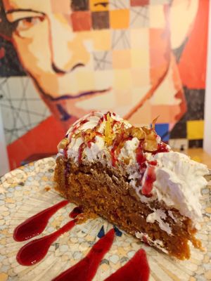 Carrotcake vegano  at Lolín Cafe in Badalona