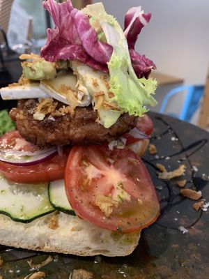 Heura Burguer at Lolín Cafe in Badalona