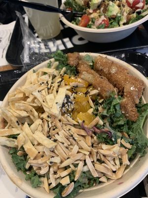 Yum peanut salad   at Beatnic - Fashion District in New York City