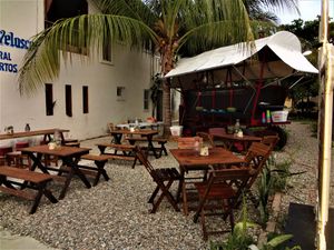 seating area at Bonanza in Huatulco