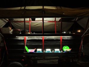 open-air kitchen at Bonanza in Huatulco