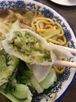 A3 steam dumplings   at Jisu Vegetarian in New York City