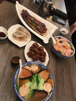 Yum at Jisu Vegetarian in New York City