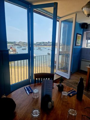 Lunch with a view at The Mermaid Inn in Isles Of Scilly