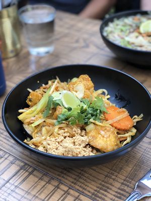 Pad Thai with Fried Tofu at CookDaily in South West London