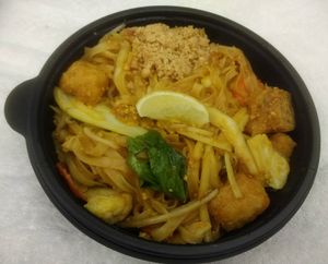 Vegan Pad Thai at CookDaily in South West London
