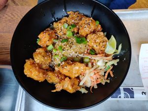 Teriyaki bowl at CookDaily in South West London