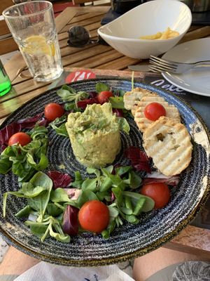 Avocado salad veganised  at Cele Gourmet & Lounge in Dubrovnik
