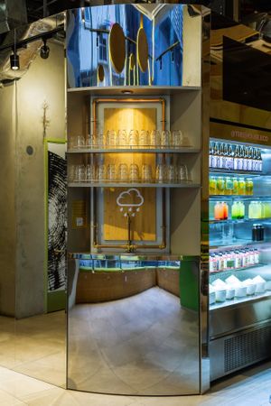 Filter water station  at TREEHOUSE - H Code in Hong Kong Island