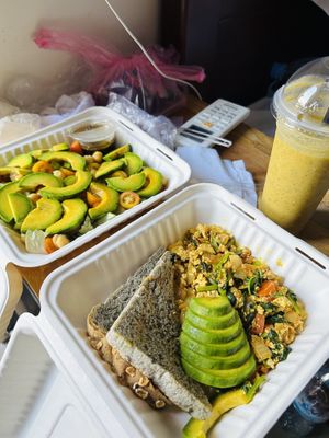 Delivery nham24 app  at CV Cafe in Kampot