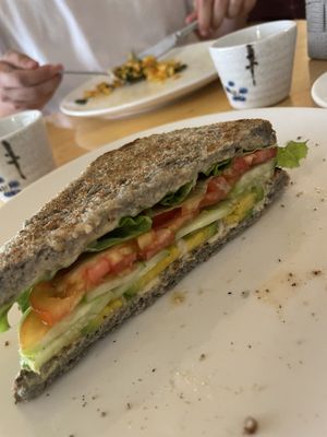 No wonder it was so filling!  at CV Cafe in Kampot