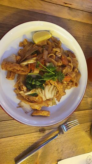 Pad See Aew Tofu at Zaap Thai Street Food in York