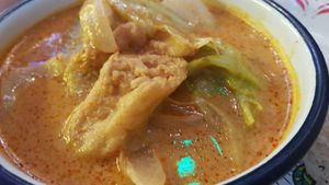 Tofu Gang Panaeng (vg) #Veganuary at Zaap Thai Street Food in York