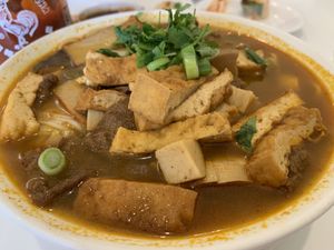 Royal noodles  at Loving Hut - North Park in San Diego